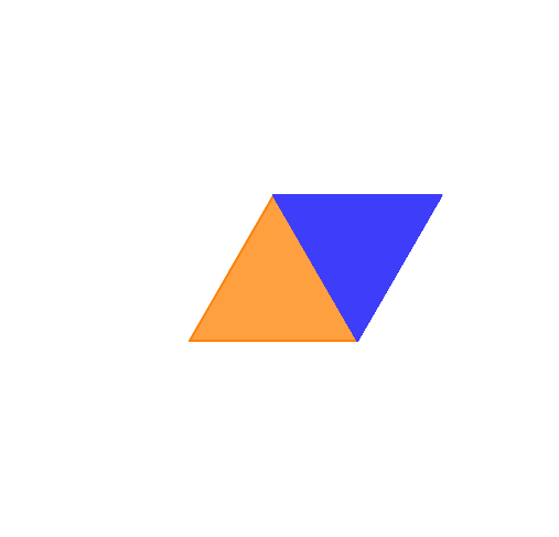 triangles and petals