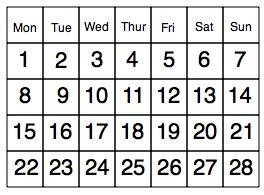 Month Mania
