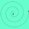 Spiralling Decimals for Two
