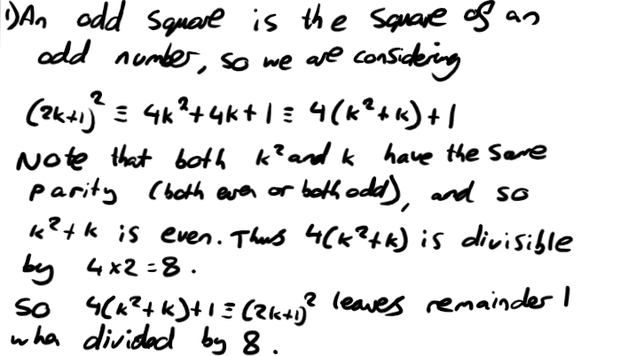 Square Remainders