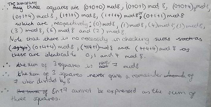 Square Remainders