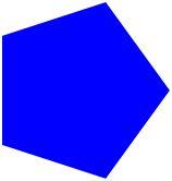 A pentagon.