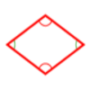 Rhombus in Rectangle