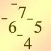 Consecutive negative numbers