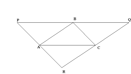 Triangle midpoints